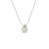 Pebble Pendant in Silver